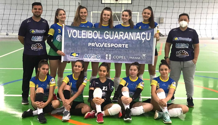 Guaraniaçu - Voleibol Feminino participou do Campeonato Paranaense Sub-16 Série A 